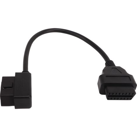 Câble rallonge OBD2 16 broches mâle-femelle, connexion fiable et flexible pour diagnostic auto (1/5)