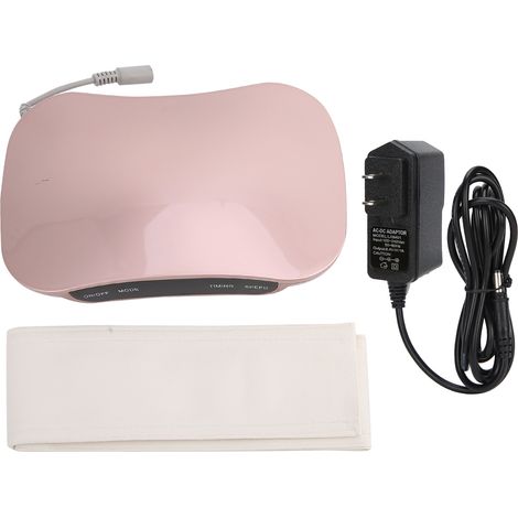Ceinture amincissante rechargeable pour jambes, taille et hanches, appareil fitness brûle-graisse, prise US 100-240V, couleur or rose. (1/5)