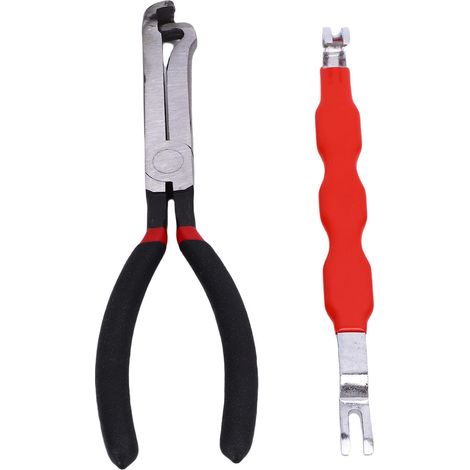 Pince de déconnexion de connecteur électrique, outils de prise électrique automobile pour fiches de Style languette poussoir (1/5)