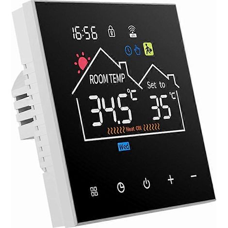 Intelligenter WLAN-Thermostat für hocheffiziente Gasheizkessel, digitaler Temperaturregler B (1/5)