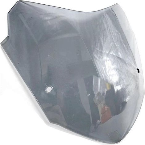Motorrad-Sport-Windabweiser Retro-Windschutzscheibe - Schwarz