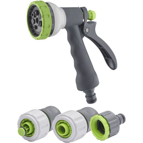 AROZ Pistola di irrigazione con distributore multigetto automatico in plastica ø19 mm (1/4)