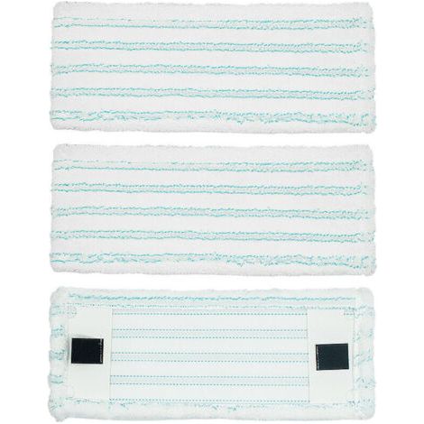 Pair Lntyq 3 Pièces Serpillères de Rechange pour Leifheit Clean Twist M Ergo Micro Duo 38x16cm Housse de Rechange compatibles avec Leifheit Housse de Rechange en Microfibre pour Tous Les Sols (1/5)