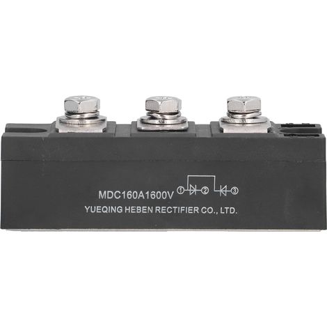 Pont redresseur 3 bornes MDC160A 1600V module de redressement accessoires de distribution électrique (1/5)