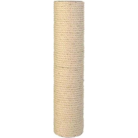Poteau en sisal, diamètre 9 cm, longueur 40 cm, remplacement du tronc d'arbre, arbre à chat durable, utilisé pour remplacer l'arbre à chat (1/5)