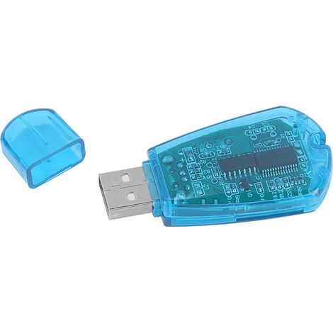 USB-SIM-Kartenleser zum Sichern und Kopieren, kompatibel mit QQ/ICQ/MSN und PC.