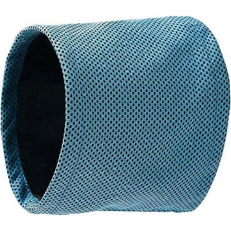 Collier rafraîchissant réglable pour chien, bandana froid mains libres pour l'été, taille L bleu, adapté aux promenades et aux périodes de canicule (1/4)