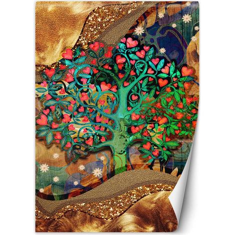 Fototapete Baum des Lebens Klimt 100x140 cm (1/5)