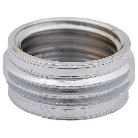 Schlösser Armaturen UEBERGANGSSTUECK M22/1 IGx3/4"AGx1/2"IG, VERCHROMT