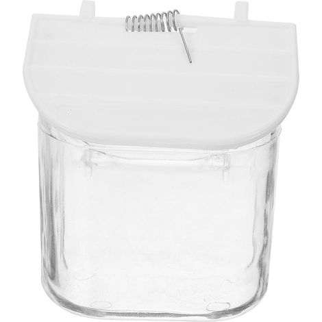 Distributeur de Nourriture pour Oiseaux pour Cages Gamelle Stable avec capacité Facile à Nettoyer Remplissage pour l'alimentation des Animaux de Compagnie (1/5)