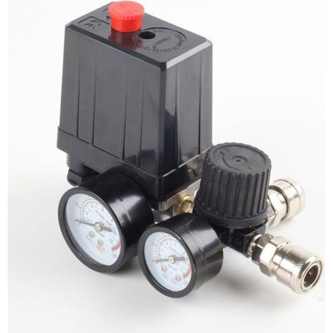 Manomètre Pression D'air Analogique 0-180 Psi Connexion Rapide Pour Compresseur D'air 1 Pièce (1/5)