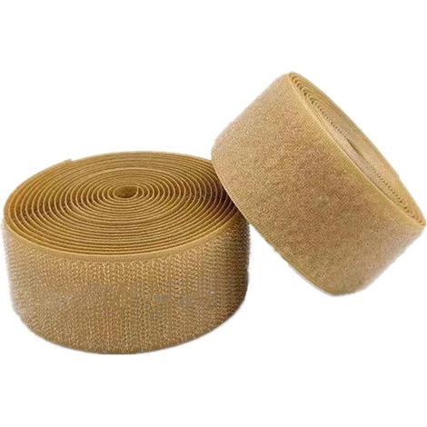 Bande auto-agrippante de 10 cm pour la couture, non adhésive, idéale pour la couture, le bricolage et la décoration intérieure (kaki)