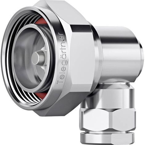 Telegärtner 100024400 100024400 Connettore DIN 7-16 Spina angolata 50 Ω 1 pz. (1/3)