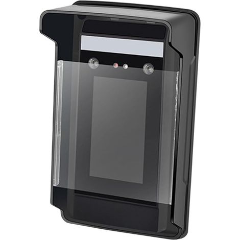 Cache-Sonnette Étanche en Plastique Noir, Protection Solaire et Résistante la Pluie pour Sonnette et Petit Contrôle D'accès Extérieur Maison (1/5)