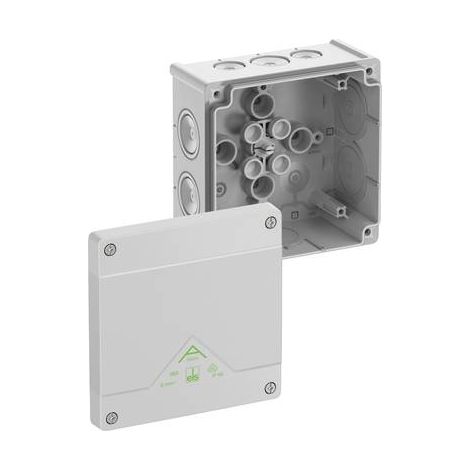 Spelsberg 80640001 Boîte de dérivation (L x l x H) 127 x 127 x 70 mm gris IP66 1 pc(s) V855383