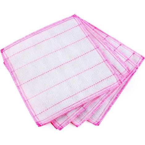 Lot de 8 torchons à vaisselle coton polyester, séchage rapide, absorbants et lavables en machine (1/5)