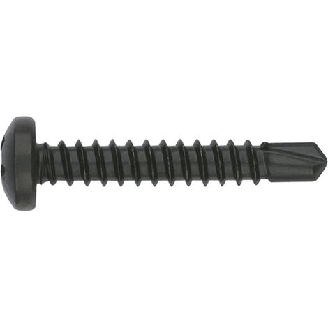 7504-N HP NERO - PHILLIPS. ZINCATO NERO 4,2X038,0 ( 500 u.)