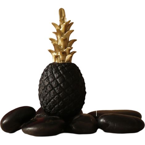 1 Ornement ananas, surface brillante, finition durable, couleurs éclatantes, décoration table restaurant mariage (1/5)