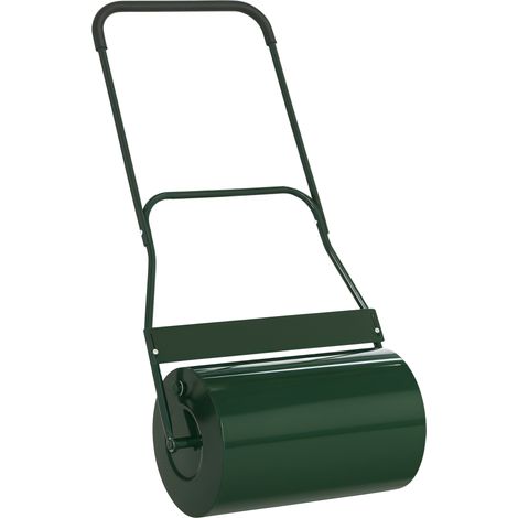 Outsunny 40L Lawn Roller Grass Ground Garden Push / Tow Landscaping Erasing Sod (1/5)