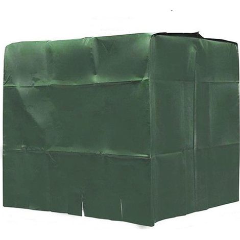 Housse de protection pour réservoir d'eau. Housse étanche à l'eau et à la poussière pour conteneurs IBC. Protection UV. Pare-soleil en tissu Oxford pour usage extérieur. (1/5)