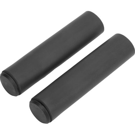 Leichte Silikon-Lenkergriffe (30 g, 1 Paar) für Mountainbikes, rutschfest und aus Schaumstoff. (1/5)