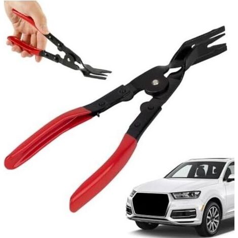 Pince De Retrait Clips – Extracteur Réparation Carrosserie Automobile Outil Fixation Acier Au Carbone, Dissolvant Garniture, Pour Le Remplacement D'installation Rembou - (1/5)