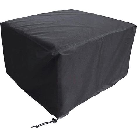 QAZQA Housse Salon De Jardin Carré 315x160x74cm, Bâche De Protection pour Mobilier, Étanche Housses Meuble Exterieur, Robuste 420D Oxford Meuble Cover, pour Table, Chaises