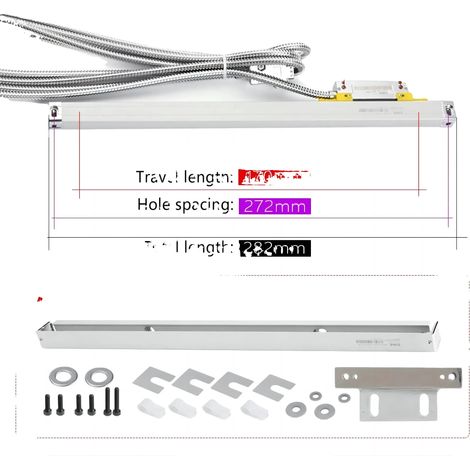 Scala lineare, alta precisione, protezione robusta, KA-500-170mm (1/2)