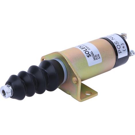 Hochwertiges 12-V-Motorabschalt-Magnetventil, robuster Stahl, Ersatzteilset-Teilenummer 1504-12C2U1B1S1 (1/5)