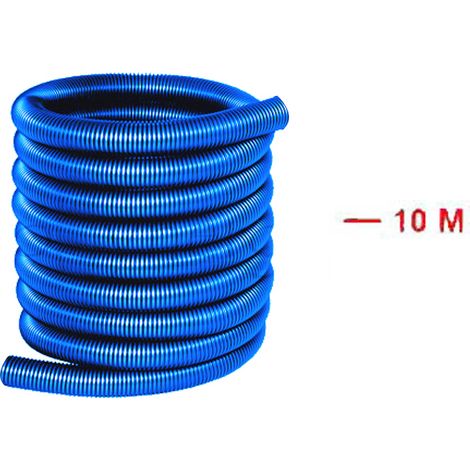 Flexible aspiration centralisée nu - bleu - longueur au choix - 10m