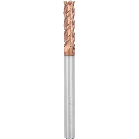 4-schneidiger Fräser aus Wolframstahl, CNC-Schaftfräser, Schneidwerkzeug, 6D x 24 x 75L x 4F