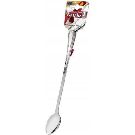 Cucharas largas para bebidas y lattes Natalia, 2 unidades. (1/2)