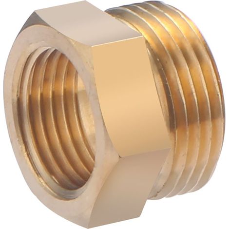 Nipplo maschio femmina, ridotto, con battuta di arresto interna, M20x27 - F15x21 NOYON & THIEBAULT (1/4)