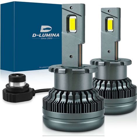 Kit Full Led Ultra Mini D2S D2R 70W 6000K 13000 Lumen 4 Volte Piu Luminoso Rispetto Xenon (1/3)