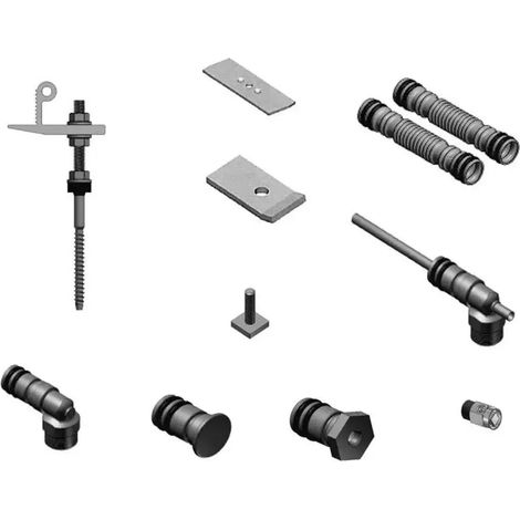 BRÖTJE Juego de tornillos prisioneros STS 00 B, 807326