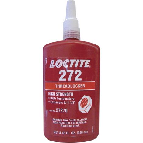 Loctite 272 Vernice di Bloccaggio Trasparente 50 ml