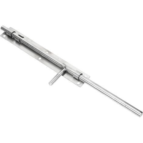 Systèmes de verrouillage de porte de garage extra résistants - Boulon en acier robuste avec finition résistante aux intempéries - Loquets métalliques commerciaux résistants à la rouille (1/5)