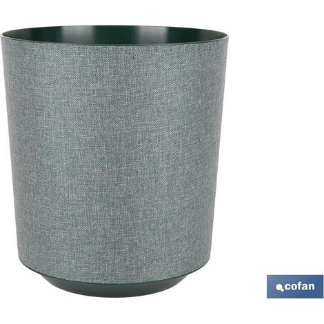 Pack de 4 pots en tissu vert PP Ø 285 x 316 mm 16 L