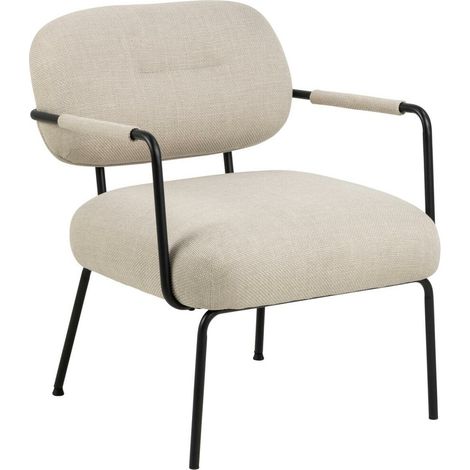 Sillón Norsica 671 , 80x66x72cm, Tapiz, Patas: Metal, 0