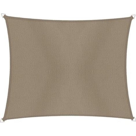 WINDHAGER Sonnensegel CANNES RE L4xB3mmSeil taupe Polyestergewebe (1/4)