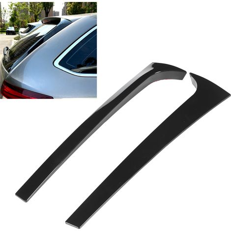 Modification de voiture 14-19 Skoda Octavia Break : aileron latéral de lunette arrière noir brillant (1/5)