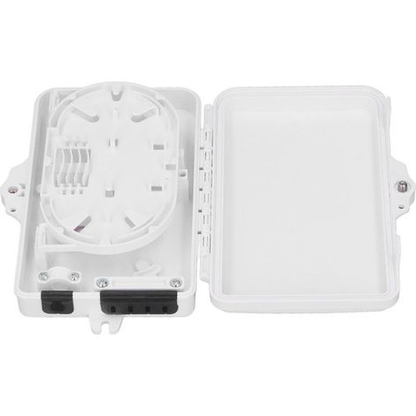 Boîte de distribution de fibres 4 noyaux IP65, terminal optique étanche à montage mural pour intérieur et extérieur-Crezuo (1/5)