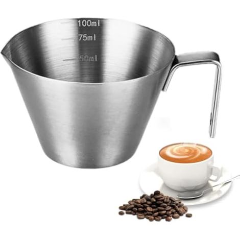 Tasse à mesurer pour,Tasse à mesurer pour en acier inoxydable Poignée (1/5)