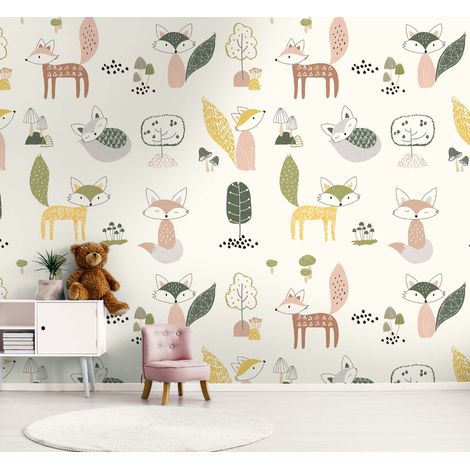 A.S. Creation Fototapete Livingwalls The Wall II 391891 Ein Motiv pro Rolle 2.80 x 1.59 m Kinderzimmer Bunt (1/3)