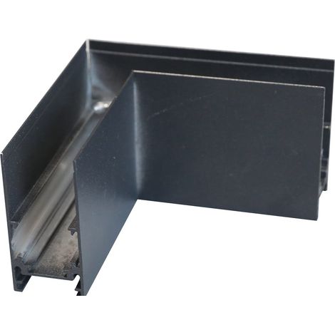 Connecteur d'angle horizontal monté en surface pour rails magnétiques SMART TRACK 48VDC (1/5)