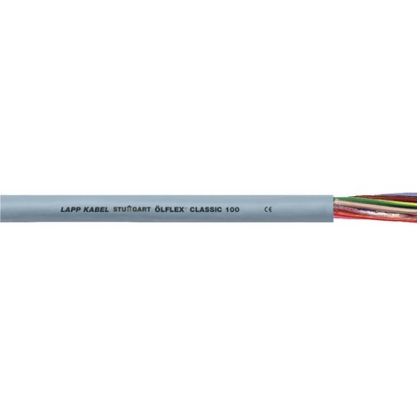 LAPP ÖLFLEX® CLASSIC 100 Cavo di controllo e comando 4 G 0.50 mm² Grigio 00100024/50 50 m