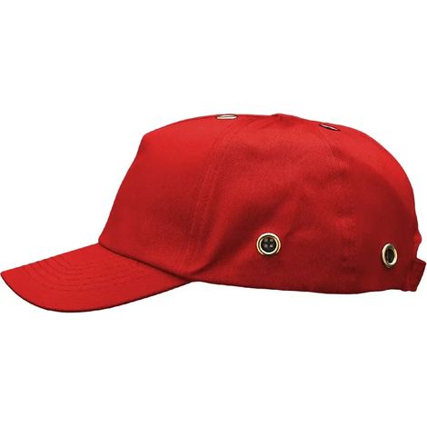 [NEUWERTIG] B-Ware Voss Cap Anstoßkappe Kappe Classic Karminrot Baumwoll Mischgewebe Lufteinlässe