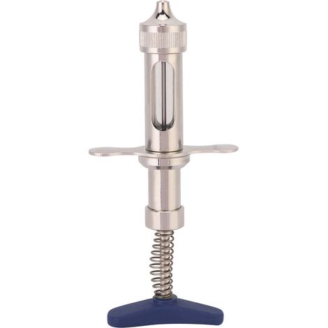 seringue de 2 ml pour poulets, aiguille pour vaccin, immunisation, injecteur continu (1/5)