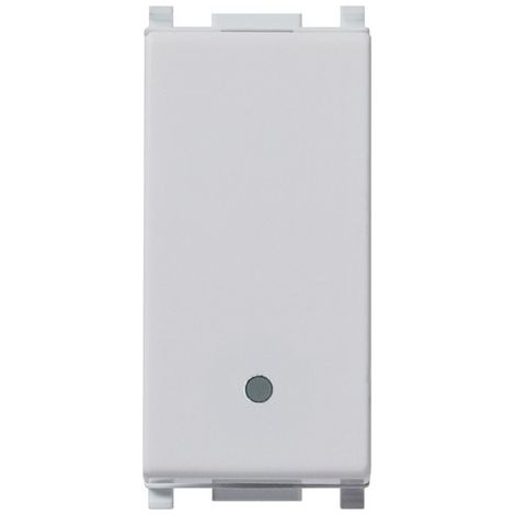 14000.Sl Interruptor 1P 10Ax Plata Plana