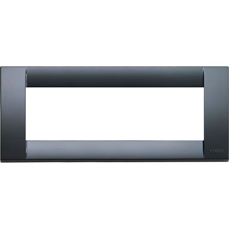 VIMAR - 16746.15 Plaque d'immatriculation classique 6M Gris graphite